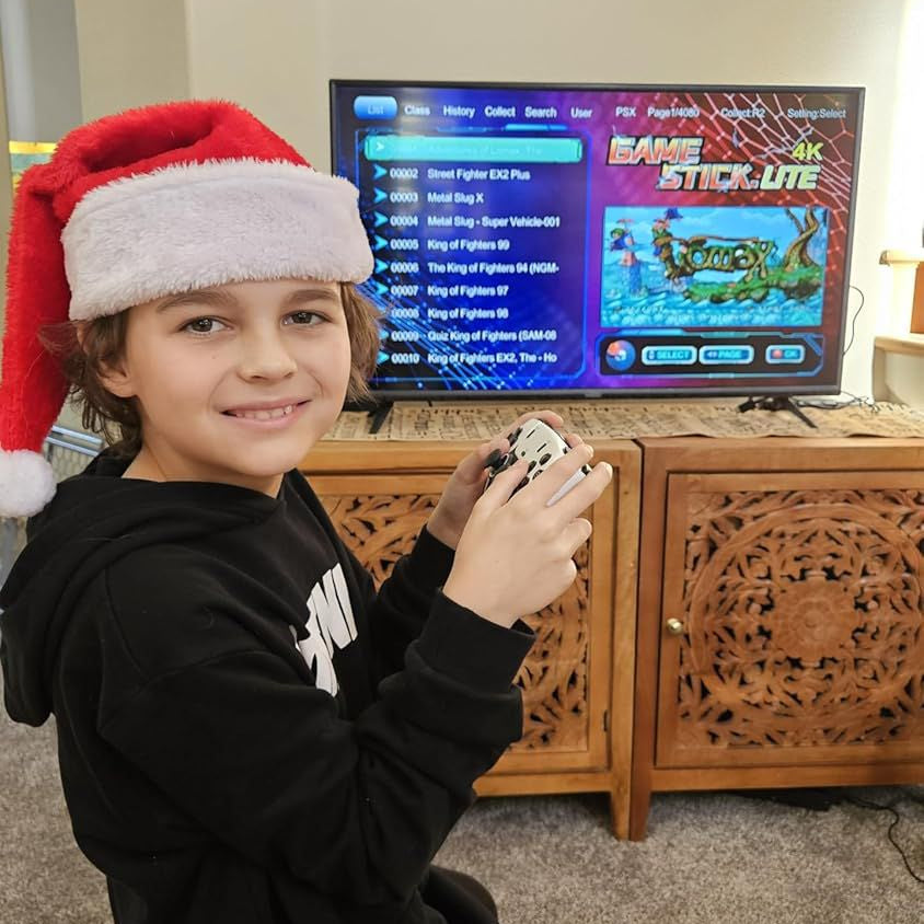 WIRELESS RETRO GAMING CONSOLE 60,000+ LICENSED GAMES